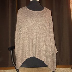 Cato 3/4 sleeve poncho